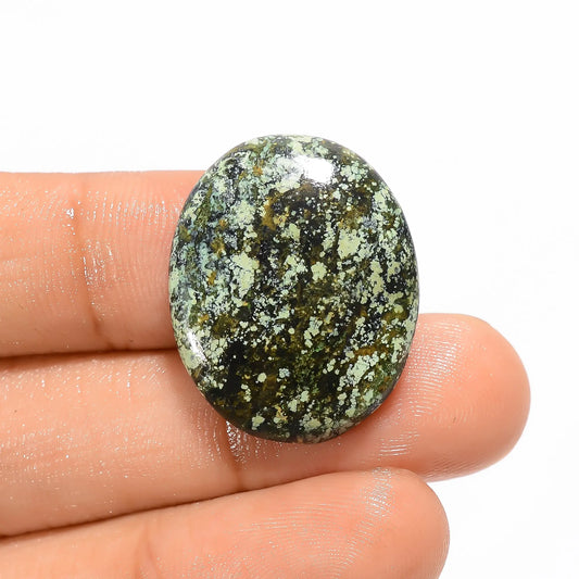 Tibetan Turquoise Oval Shape Cabochon Loose Gemstone Natural 17.5 Ct. 25X20X5 mm V-2862