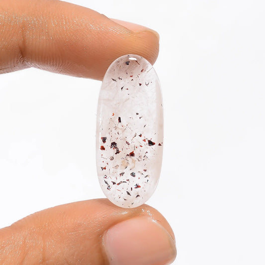Super Seven Oval Shape Cabochon Loose Gemstone Natural 17.5 Ct. 27X12X5 mm V-3565