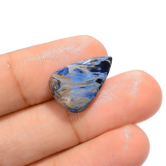 Gorgeous Top Grade Quality 100% Natural Pietersite Pear Shape Cabochon Loose Gemstone For Making Jewelry 5.5 Ct. 18X12X4 mm V-3712