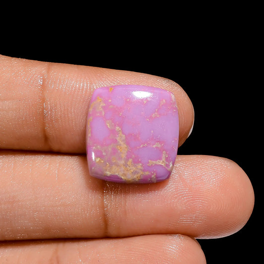 Phosphosiderite Cushion Shape Cabochon Loose Gemstone Natural 10 Ct. 16X15X5 mm V-4158