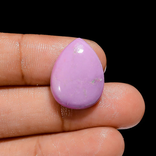 Phosphosiderite Pear Shape Cabochon Loose Gemstone Natural 13 Ct. 20X15X5 mm V-4165