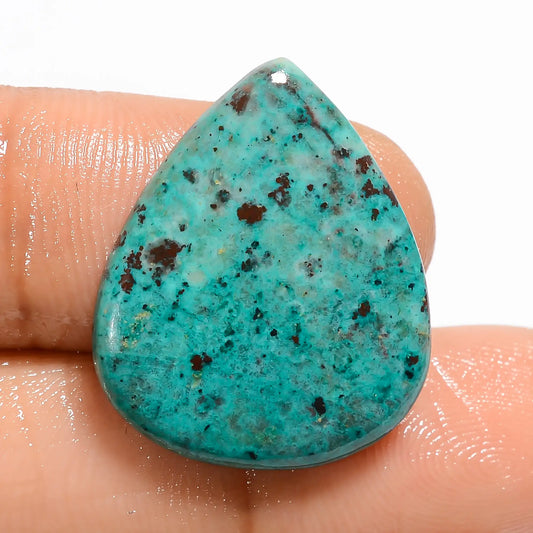 Sonora Sunrise Pear Shape Cabochon Loose Gemstone Natural 13.5 Ct. 23X19X3 mm V-4991