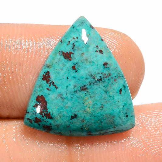 Sonora Sunrise Trillion Shape Cabochon Loose Gemstone Natural 9.5 Ct. 18X17X4 mm V-4997