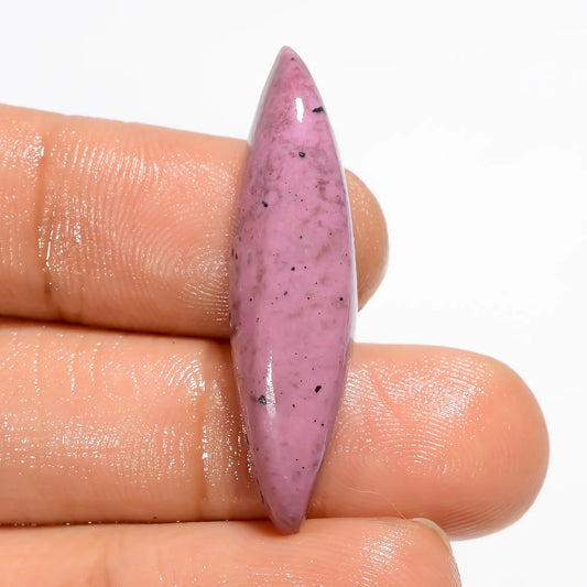 Pink Cobalt Calcite Marquise Shape Cabochon Loose Gemstone Natural 16 Ct. 34X9X6 mm V-5341