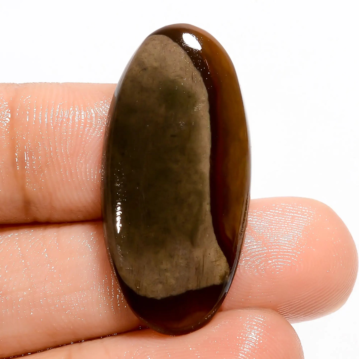 Polychrome Jasper Oval Shape Cabochon Loose Gemstone Natural 21 Ct. 33X16X5 mm V-5508