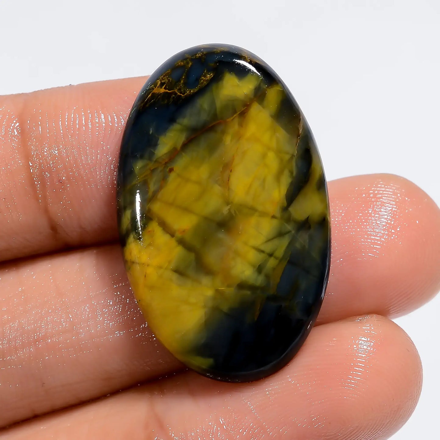 Nellite Oval Shape Cabochon Loose Gemstone Natural 23 Ct. 30X18X5 mm V-6177