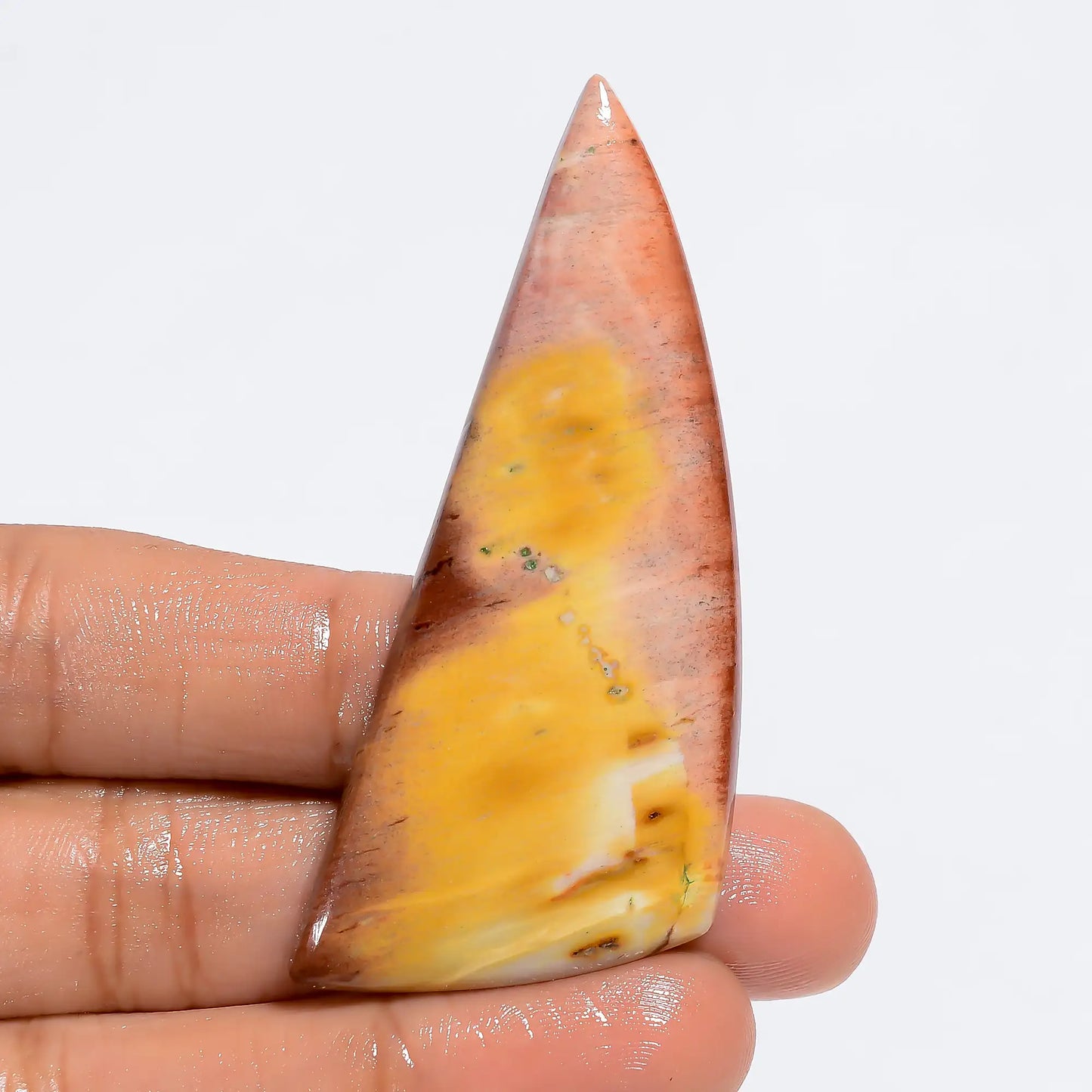 Mookaite Fancy Shape Cabochon Loose Gemstone Natural 59 Ct. 60X27X5 mm V-6286