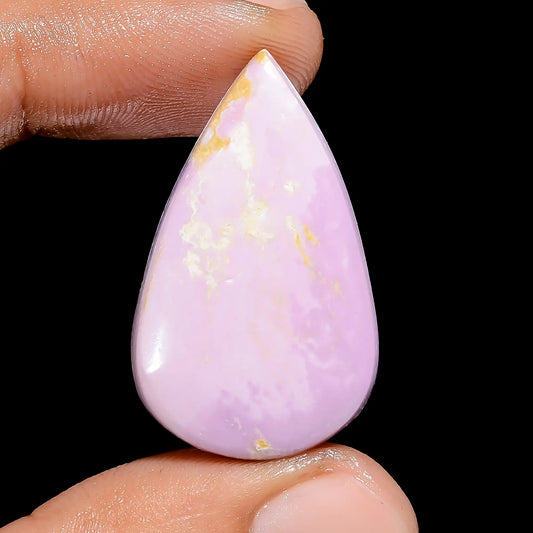 Phosphosiderite Pear Shape Cabochon Loose Gemstone Natural 23 Ct. 32X19X5 mm V-6455