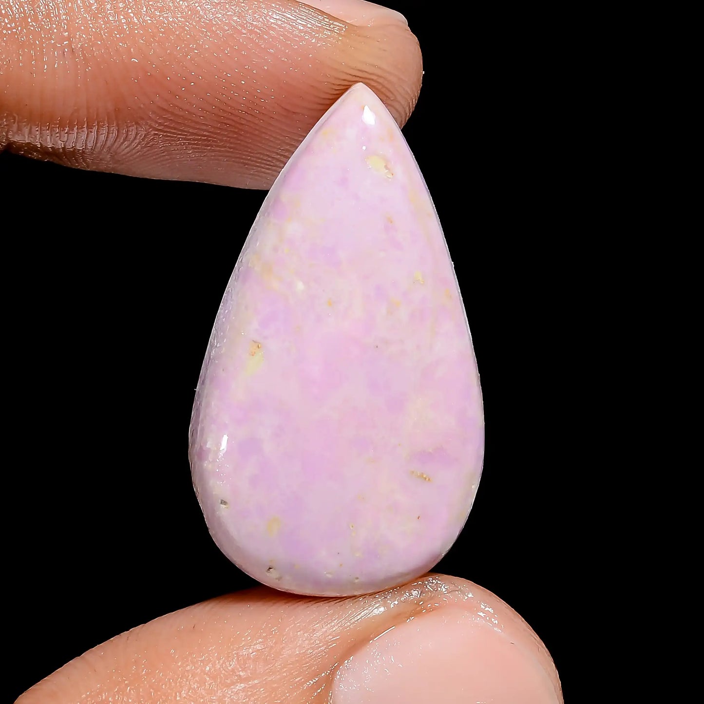 Phosphosiderite Pear Shape Cabochon Loose Gemstone Natural 16.5 Ct. 28X16X5 mm V-6458