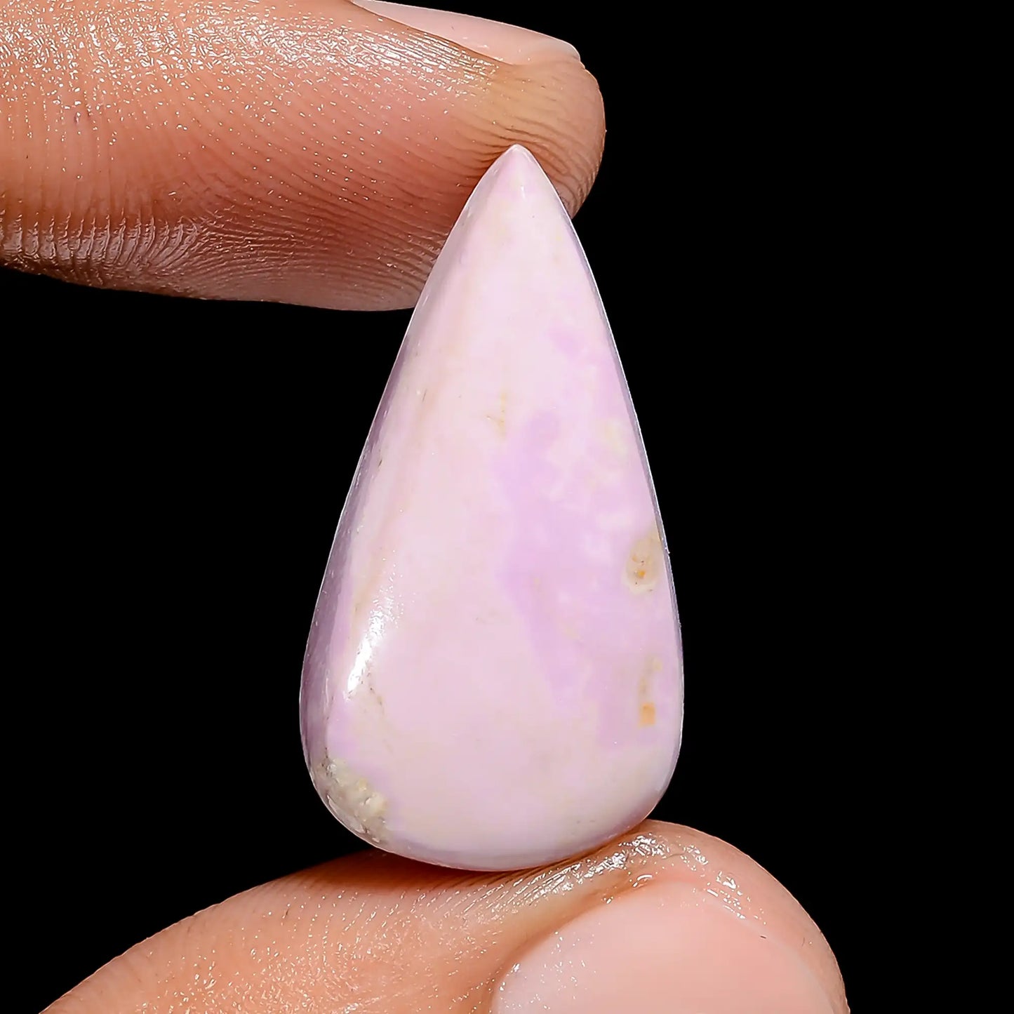 Phosphosiderite Pear Shape Cabochon Loose Gemstone Natural 14.5 Ct. 26X14X6 mm V-6461