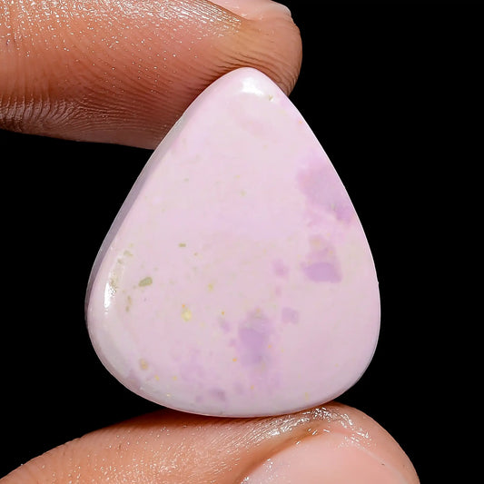 Phosphosiderite Pear Shape Cabochon Loose Gemstone Natural 18 Ct. 23X19X5 mm V-6462
