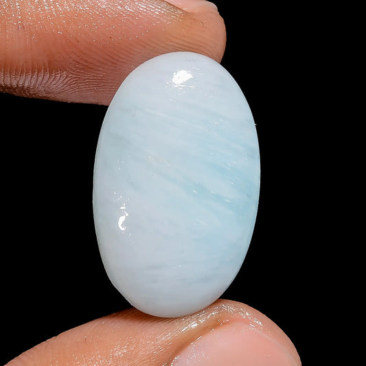 Aragonite Oval Shape Cabochon Loose Gemstone Natural 20 Ct. 25X15X5 mm V-6464