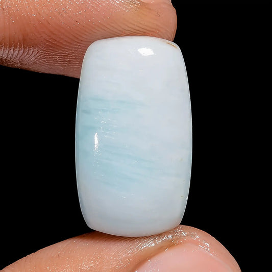 Aragonite Radiant Shape Cabochon Loose Gemstone Natural 16.5 Ct. 22X12X5 mm V-6466