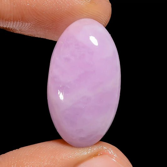 Pink Kunzite Oval Shape Cabochon Loose Gemstone Natural 21.5 Ct. 24X13X5 mm V-6715