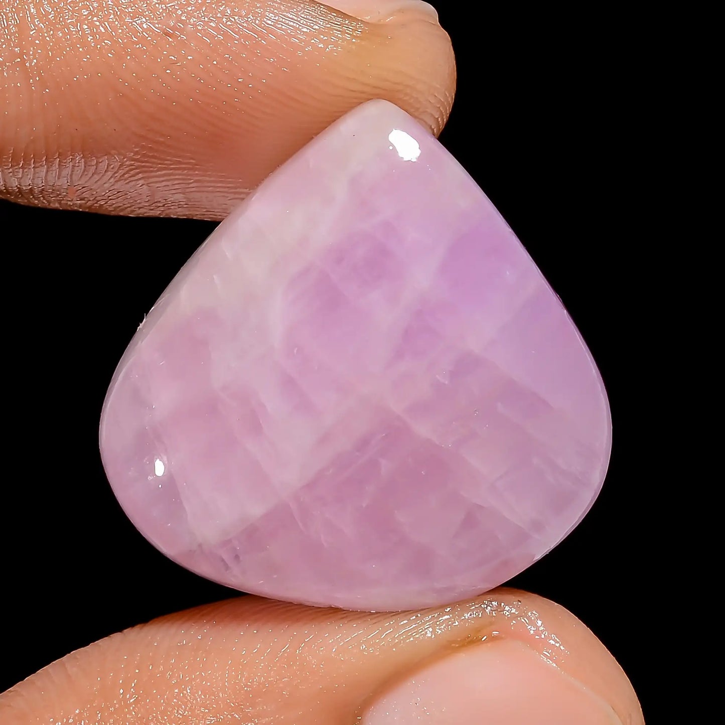 Pink Kunzite Heart Shape Cabochon Loose Gemstone Natural 40 Ct. 22X22X7 mm V-6728