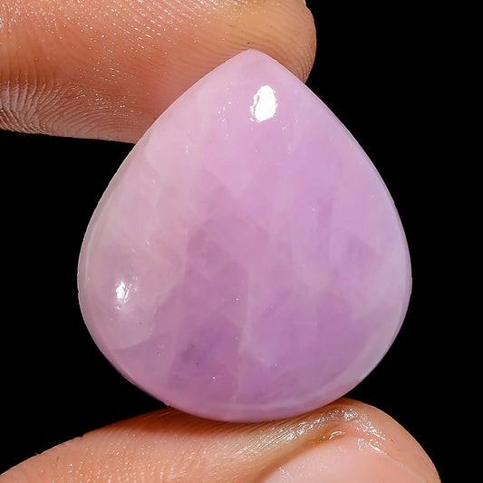 Pink Kunzite Heart Shape Cabochon Loose Gemstone Natural 30.5 Ct. 23X20X7 mm V-6766