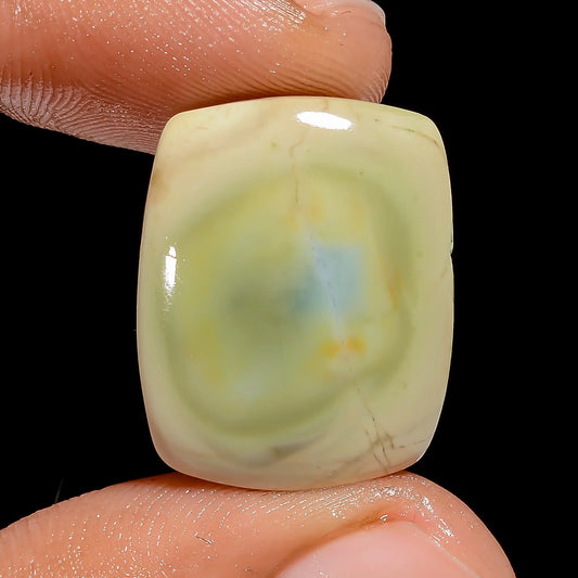Imperial Jasper Radiant Shape Cabochon Loose Gemstone Natural 16 Ct. 20X16X5 mm V-6960