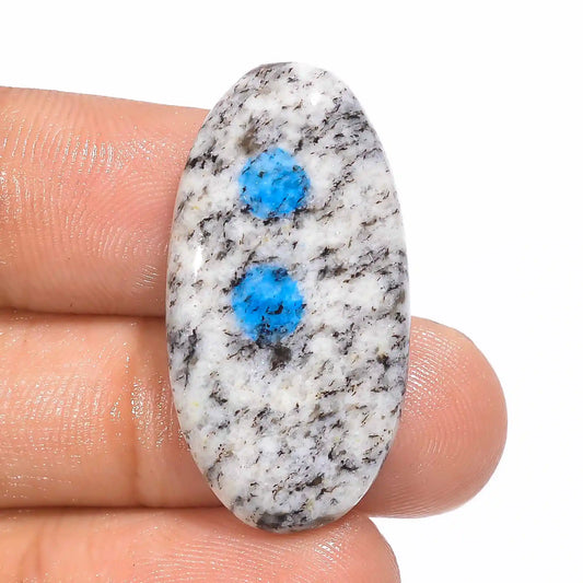 K2 Jasper Oval Shape Cabochon Loose Gemstone Natural 21.5 Ct. 32X16X5 mm V-1210