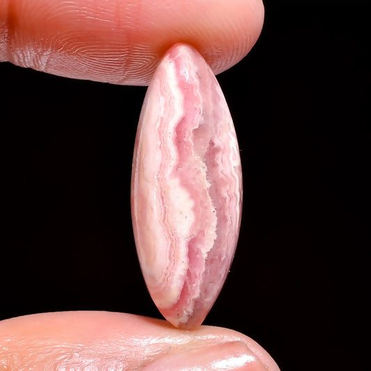 Rhodochrosite Marquise Shape Cabochon Loose Gemstone Natural 13.5 Ct. 25X10X6 mm V-321