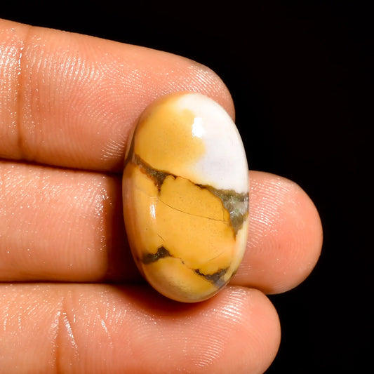 Cobra Jasper Oval Shape Cabochon Loose Gemstone Natural 27 Ct. 23X14X9 mm V-867