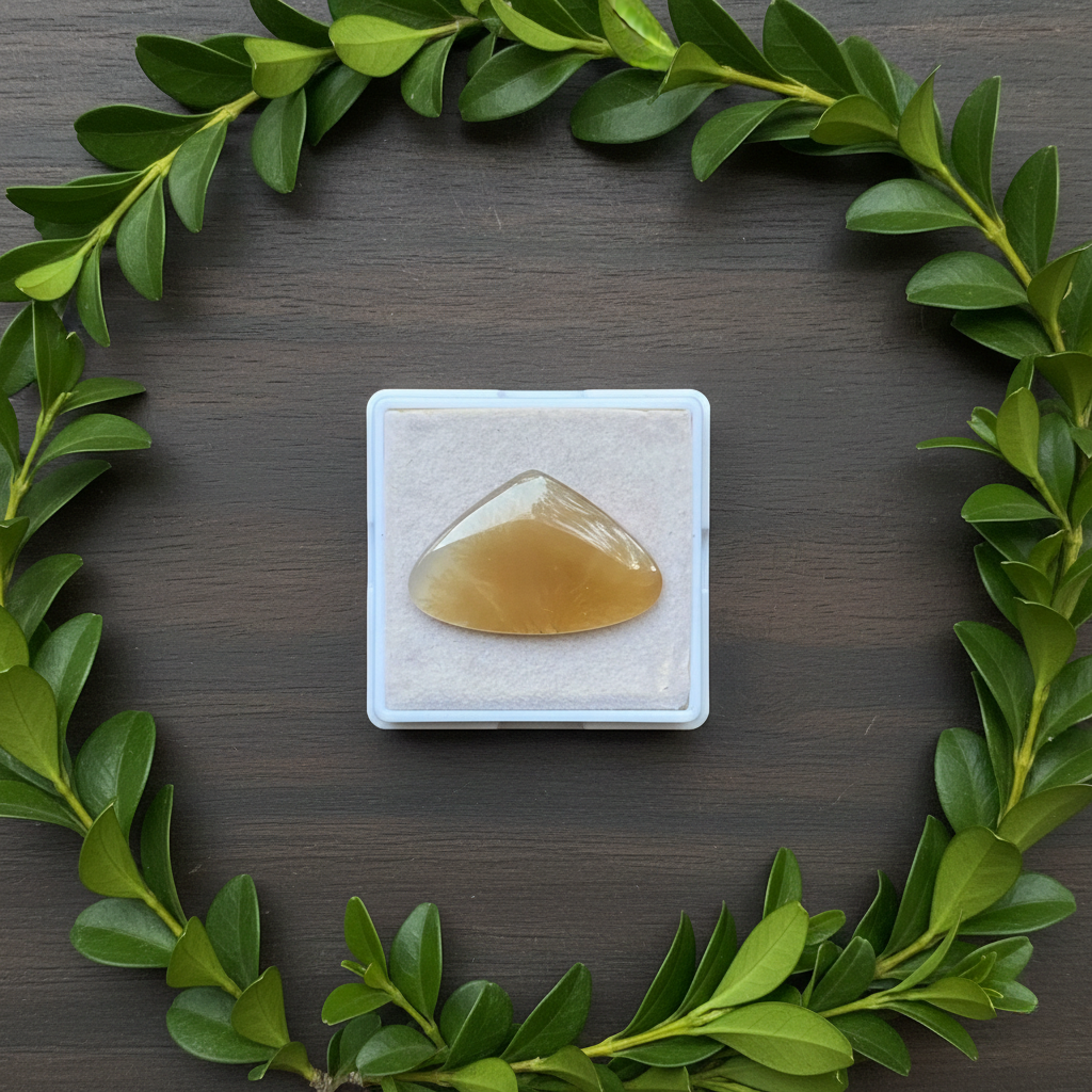 Scenic Agate Heart shape Cabochon Flat Back Gemstone 20X30 mm