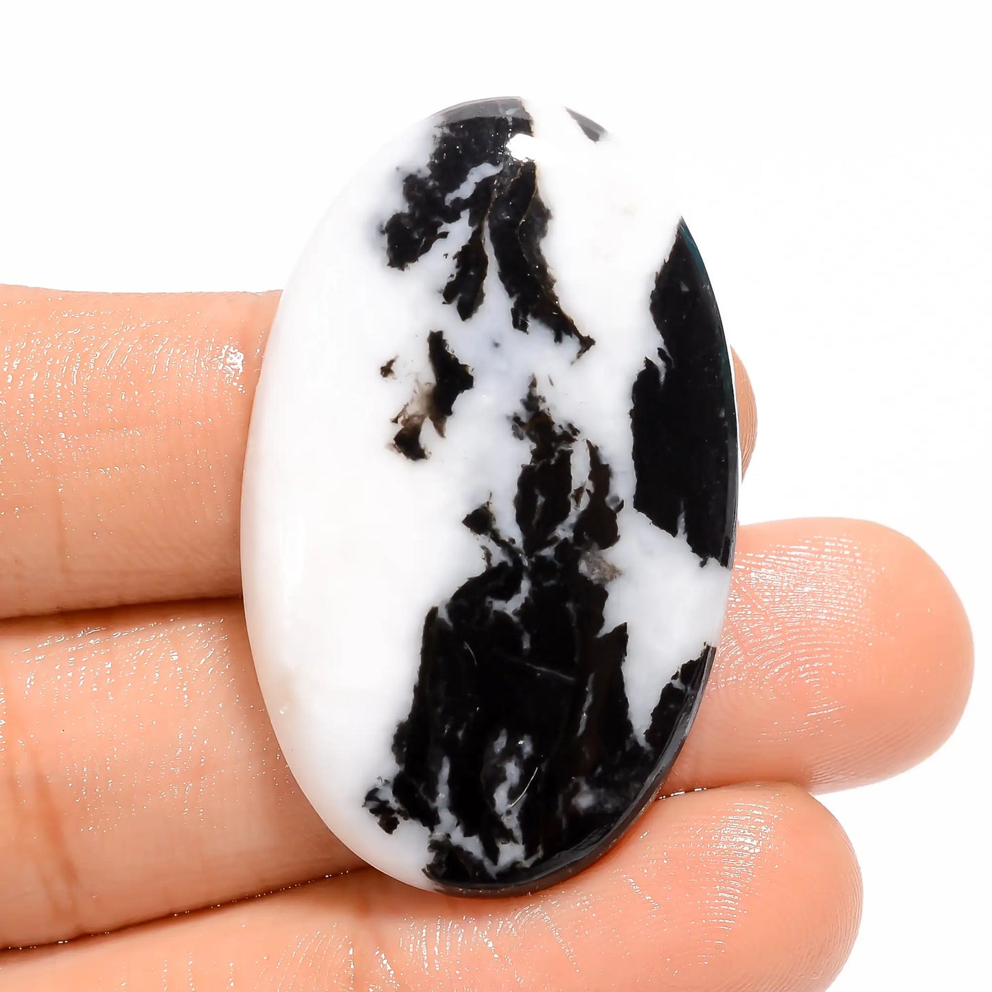 Wonderful Top Grade Quality 100% Natural Buffalo Oval Shape Cabochon Loose Gemstone For Making Jewelry 43 Ct. 38X24X5 mm V-5307