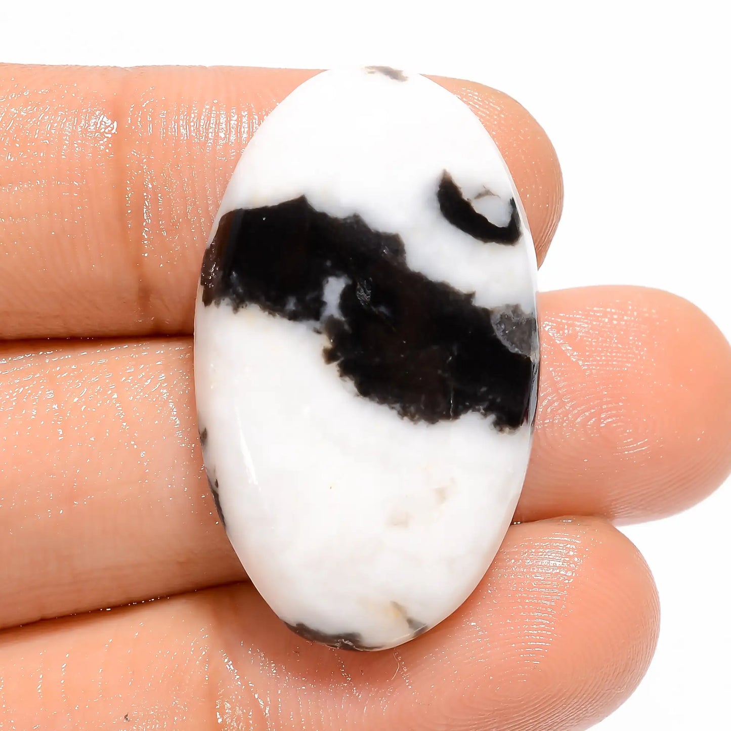 Amazing Top Grade Quality 100% Natural Buffalo Oval Shape Cabochon Loose Gemstone For Making Jewelry 32.5 Ct. 31X19X5 mm V-5308