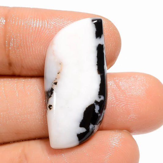 Dazzling Top Grade Quality 100% Natural Buffalo S Shape Cabochon Loose Gemstone For Making Jewelry 17 Ct. 28X13X4 mm V-5313