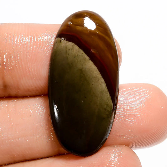 Amazing Top Grade Quality 100% Natural Polychrome Jasper Oval Shape Cabochon Loose Gemstone For Making Jewelry 15 Ct. 29X14X4 mm V-5502