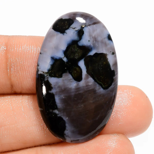 Wonderful Top Grade Quality 100% Natural Gabbro Jasper Oval Shape Cabochon Loose Gemstone For Making Jewelry 28.5 Ct. 32X20X5 mm V-5770