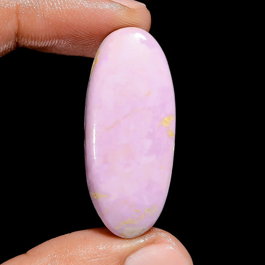 Awesome Top Grade Quality 100% Natural Phosphosiderite Oval Shape Cabochon Loose Gemstone For Making Jewelry 29 Ct. 37X16X5 mm V-6453