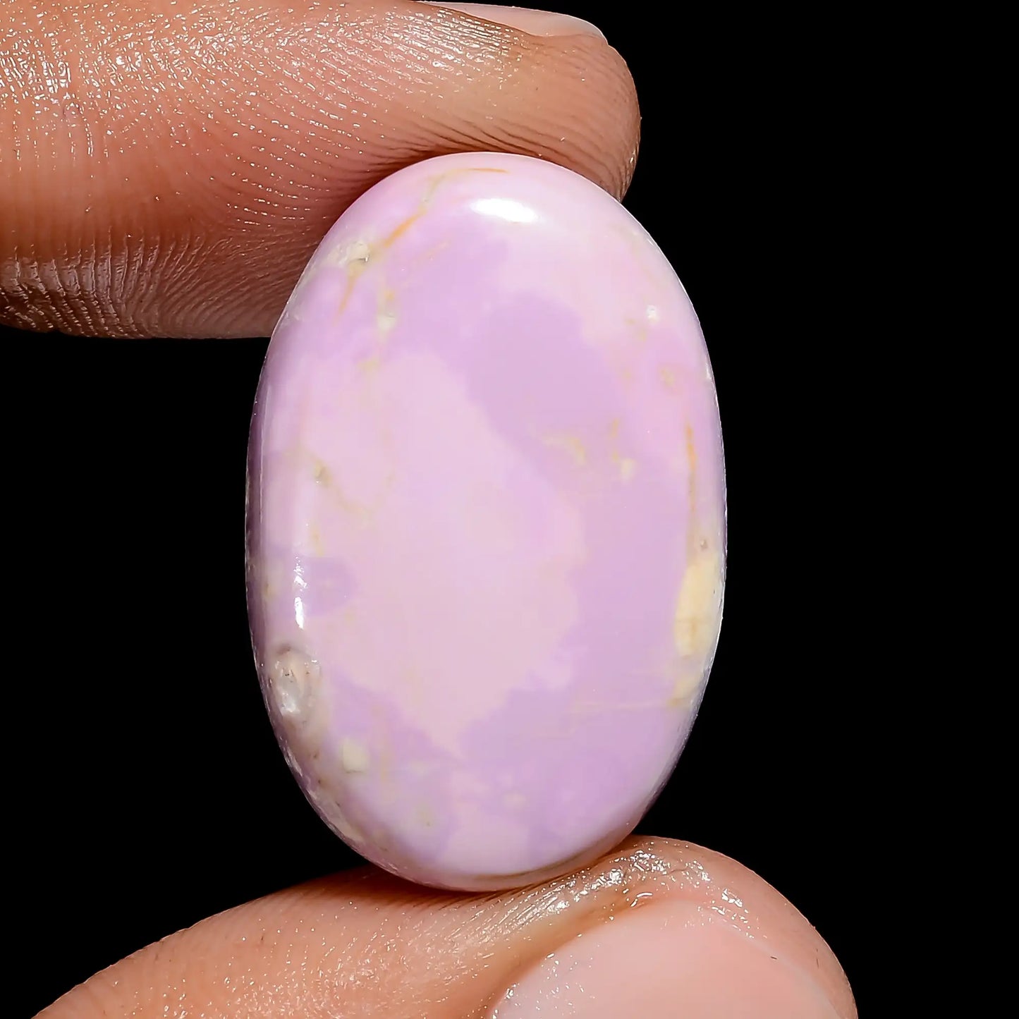 Fantastic Top Grade Quality 100% Natural Phosphosiderite Oval Shape Cabochon Loose Gemstone For Making Jewelry 18.5 Ct. 25X16X5 mm V-6460