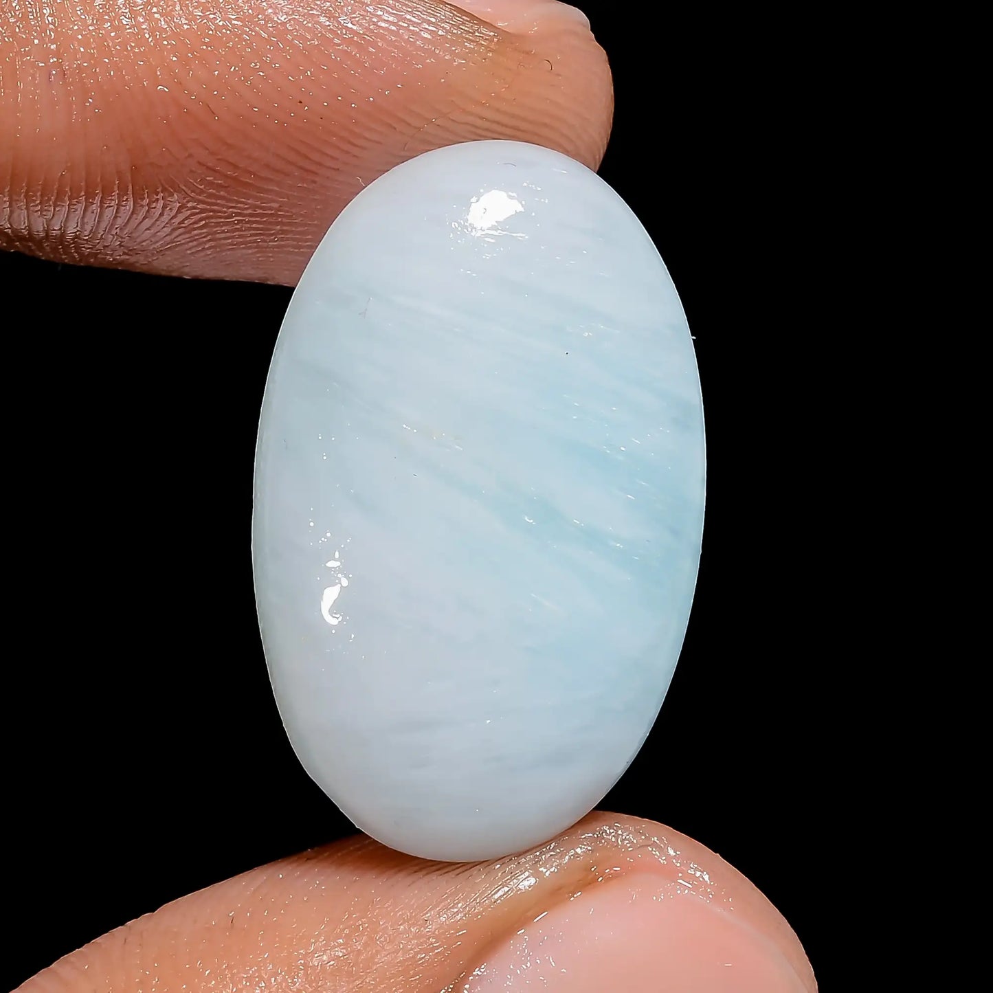 Marvellous Top Grade Quality 100% Natural Aragonite Oval Shape Cabochon Loose Gemstone For Making Jewelry 20 Ct. 25X15X5 mm V-6464