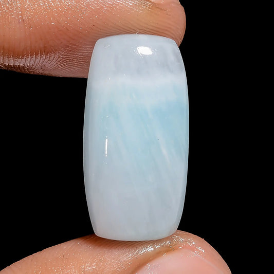 Supreme Top Grade Quality 100% Natural Aragonite Radiant Shape Cabochon Loose Gemstone For Making Jewelry 20.5 Ct. 24X12X6 mm V-6470