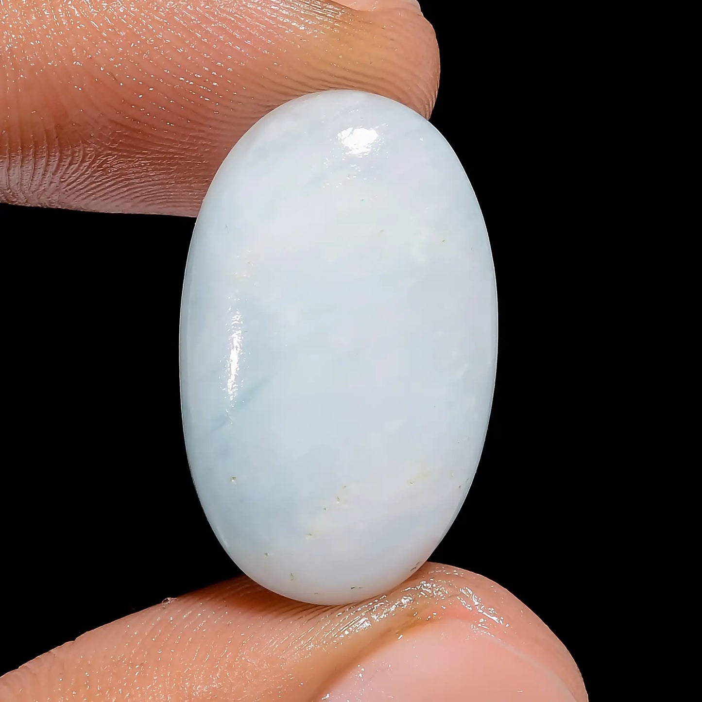 Amazing Top Grade Quality 100% Natural Aragonite Oval Shape Cabochon Loose Gemstone For Making Jewelry 15.5 Ct. 23X14X5 mm V-6475