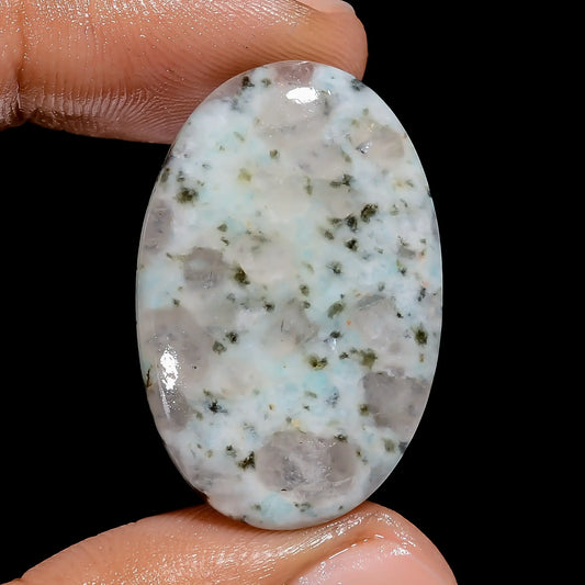 Wonderful Top Grade Quality 100% Natural Kiwi Jasper Oval Shape Cabochon Loose Gemstone For Making Jewelry 23 Ct. 32X20X5 mm V-6490