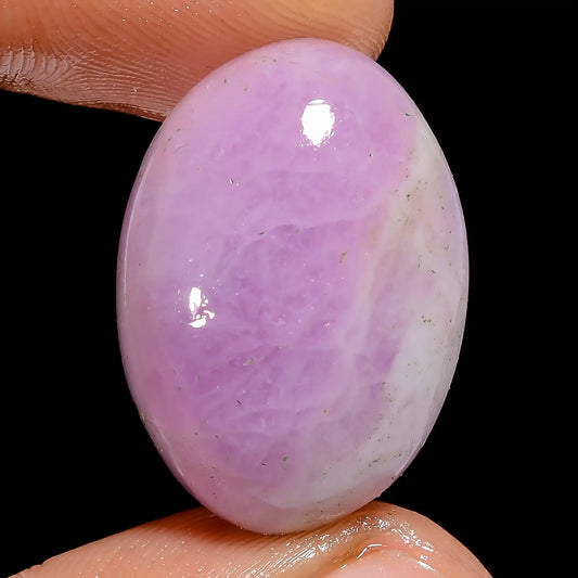 Marvellous Top Grade Quality 100% Natural Pink Kunzite Oval Shape Cabochon Loose Gemstone For Making Jewelry 30.5 Ct. 23X16X7 mm V-6716