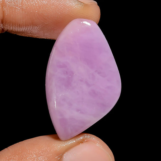 Stunning Top Grade Quality 100% Natural Pink Kunzite Fancy Shape Cabochon Loose Gemstone For Making Jewelry 34.5 Ct. 29X18X6 mm V-6721