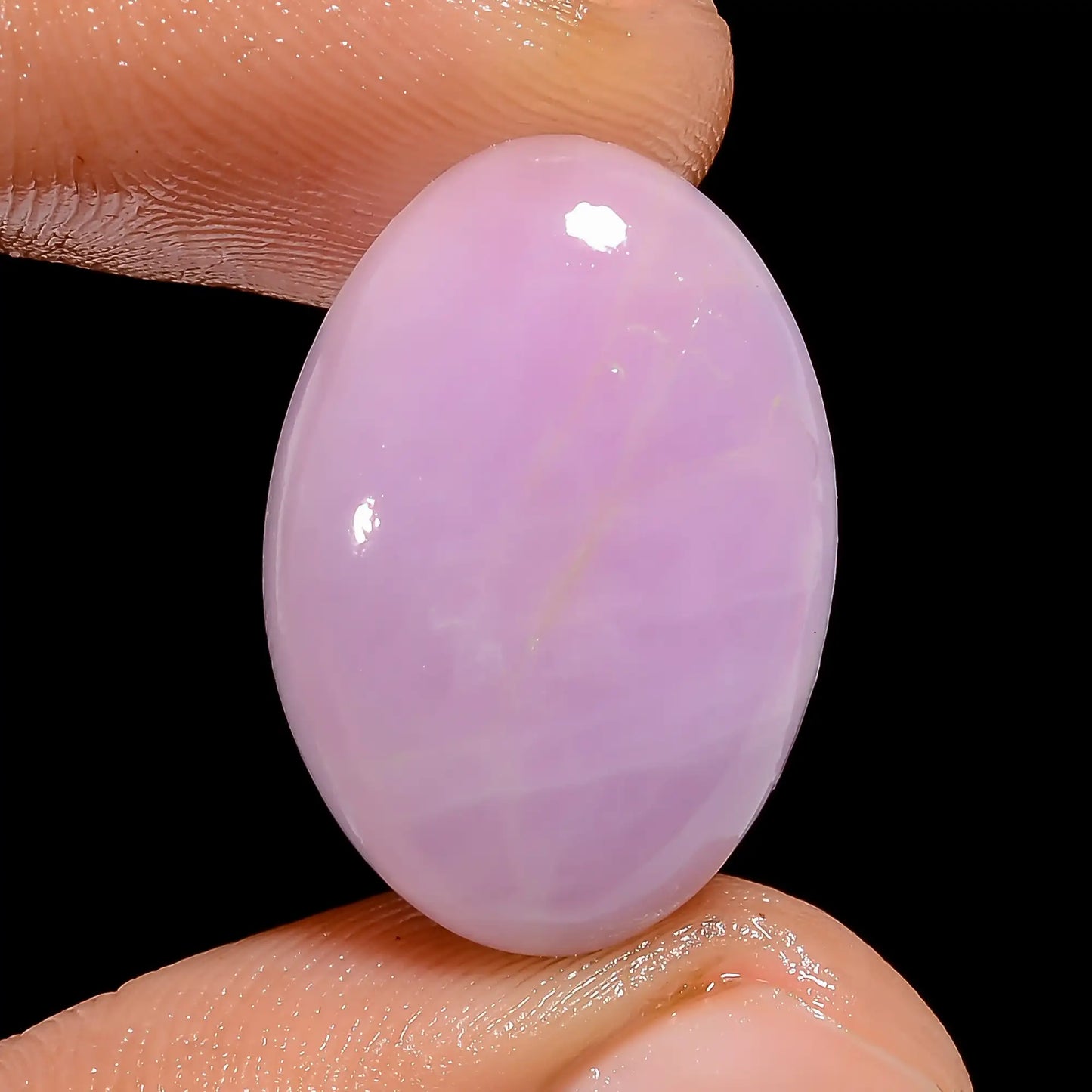 Wonderful Top Grade Quality 100% Natural Pink Kunzite Oval Shape Cabochon Loose Gemstone For Making Jewelry 18.5 Ct. 20X14X5 mm V-6726