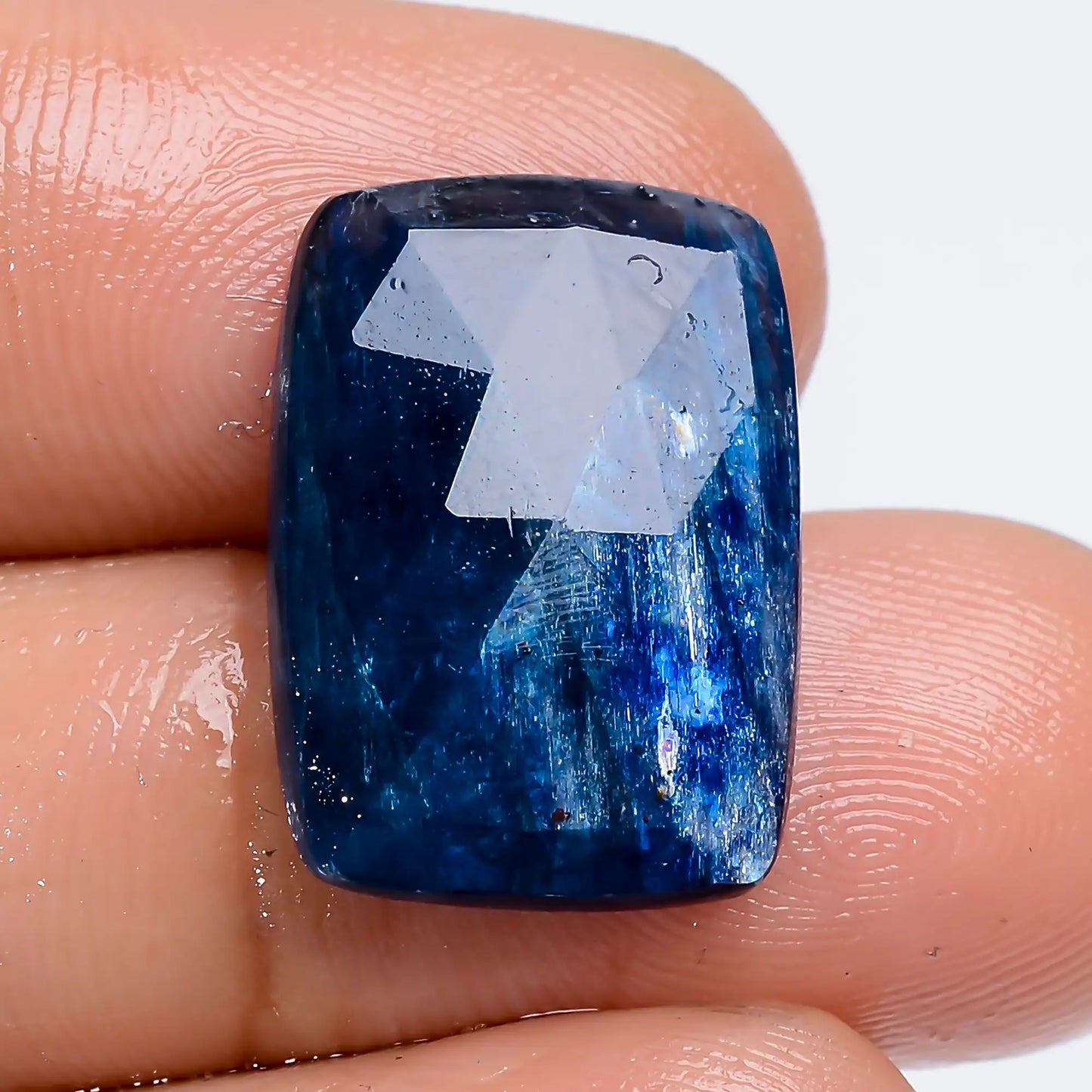 Awesome Top Grade Quality 100% Natural Blue Kyanite Radiant Shape Faceted Loose Gemstone For Making Jewelry 11 Ct. 18X13X3 mm V-7764