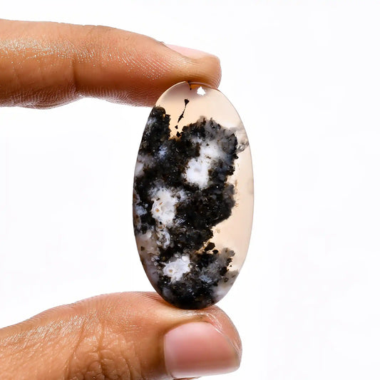 Awesome Top Grade Quality 100% Natural Stick Agate Oval Shape Cabochon Loose Gemstone For Making Jewelry 36 Ct. 40X21X5 mm V-2190