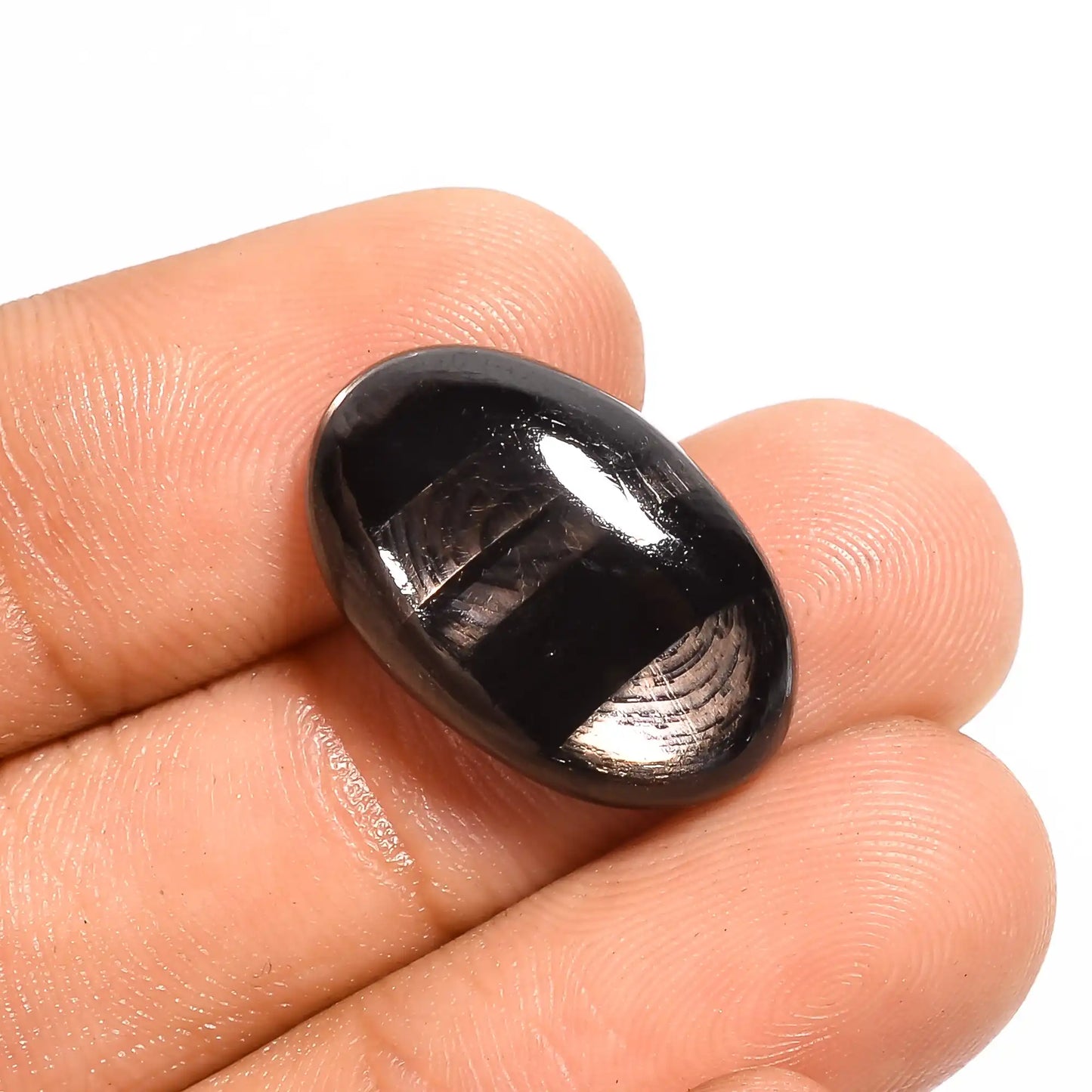 Outstanding Top Grade Quality 100% Natural Hypersthene Oval Shape Cabochon Loose Gemstone For Making Jewelry 14.5 Ct. 20X13X5 mm V-840