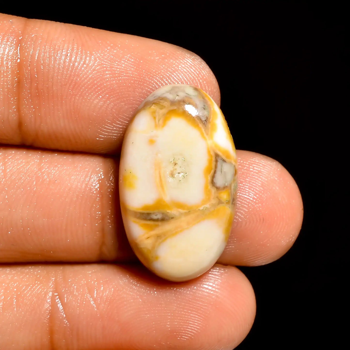 Splendid Top Grade Quality 100% Natural Cobra Jasper Oval Shape Cabochon Loose Gemstone For Making Jewelry 15 Ct. 23X14X5 mm V-866